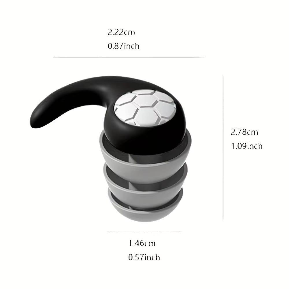 Ergonomic Silicone Noise Cancelling Eaplugs
