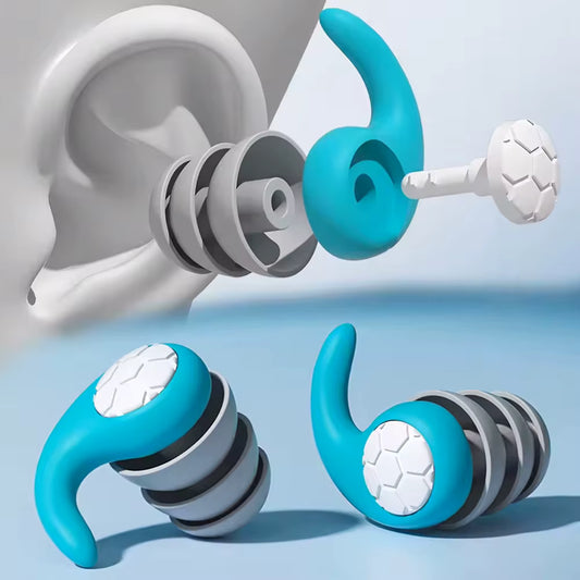 Ergonomic Silicone Noise Cancelling Eaplugs