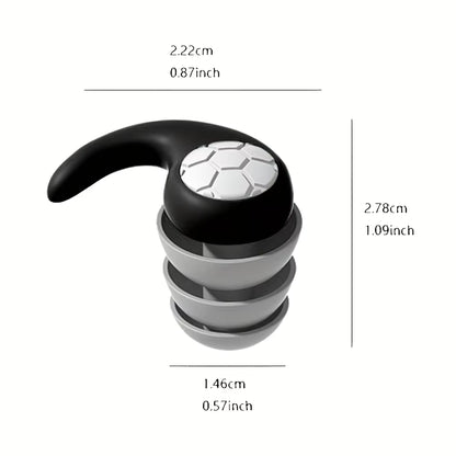 Ergonomic Silicone Noise Cancelling Eaplugs